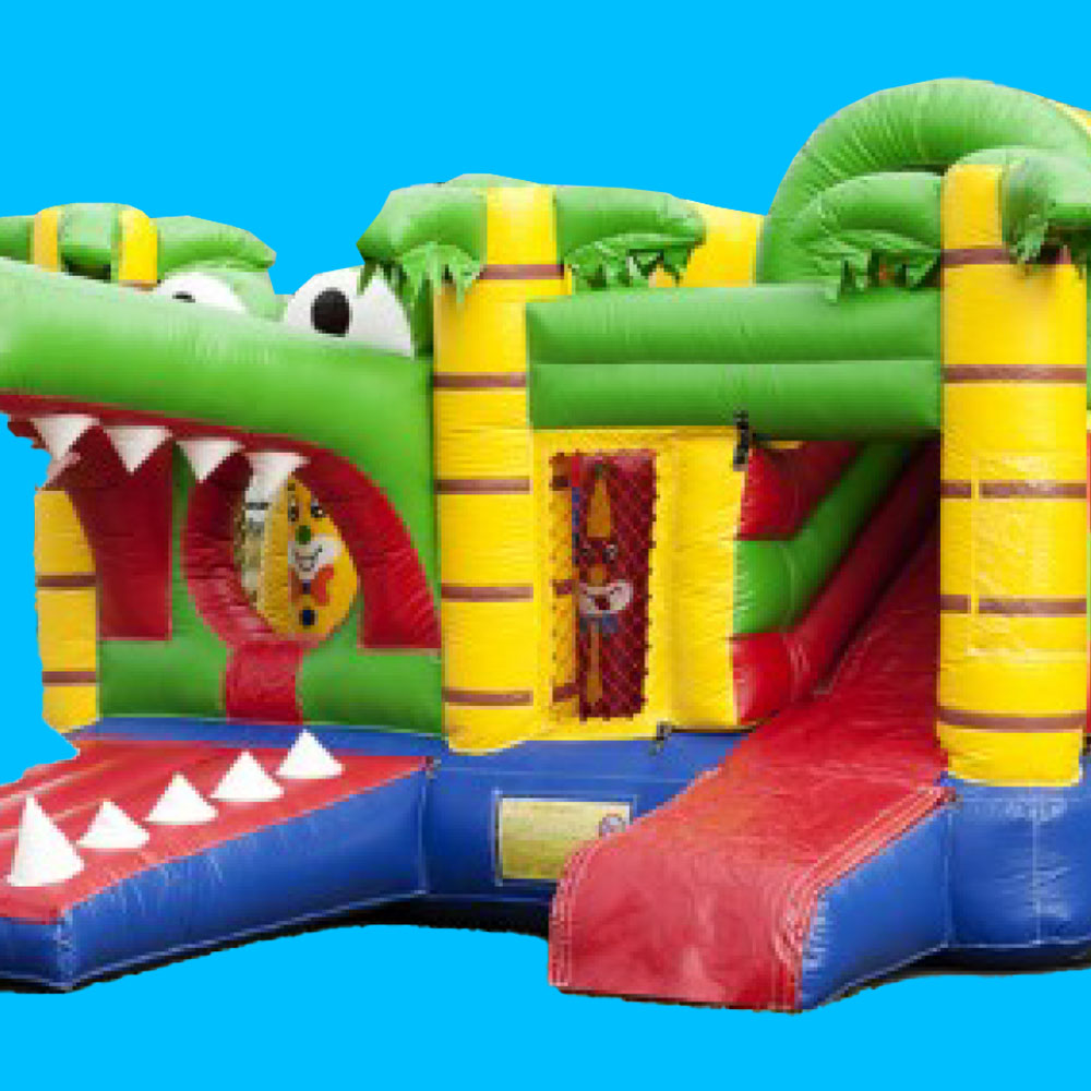 Krokodil Hüpfburg mieten Rothenburg, Sottrum, Bremen