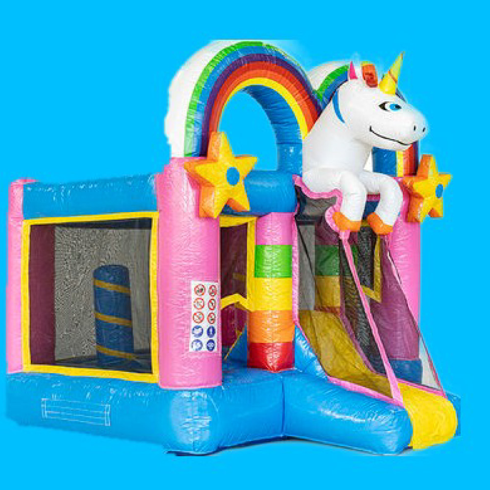 Einhorn Mini Hüpfburg mieten Rothenburg, Sottrum, Bremen